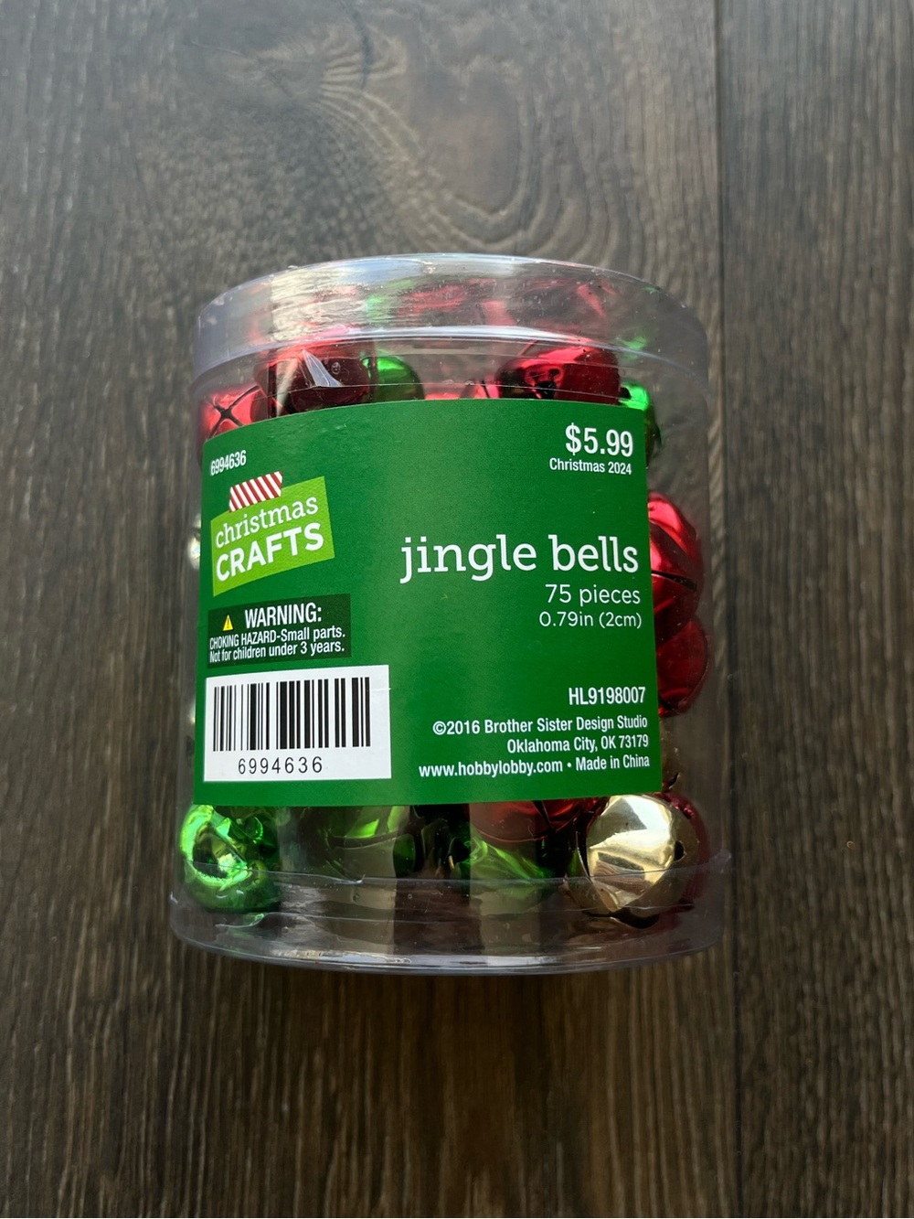 Pack of 62 Jingle Bells